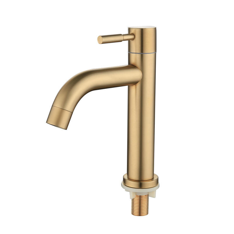 Home Bar Sink - 304 stal nierdzewna szczotkowane złoto pojedyncza