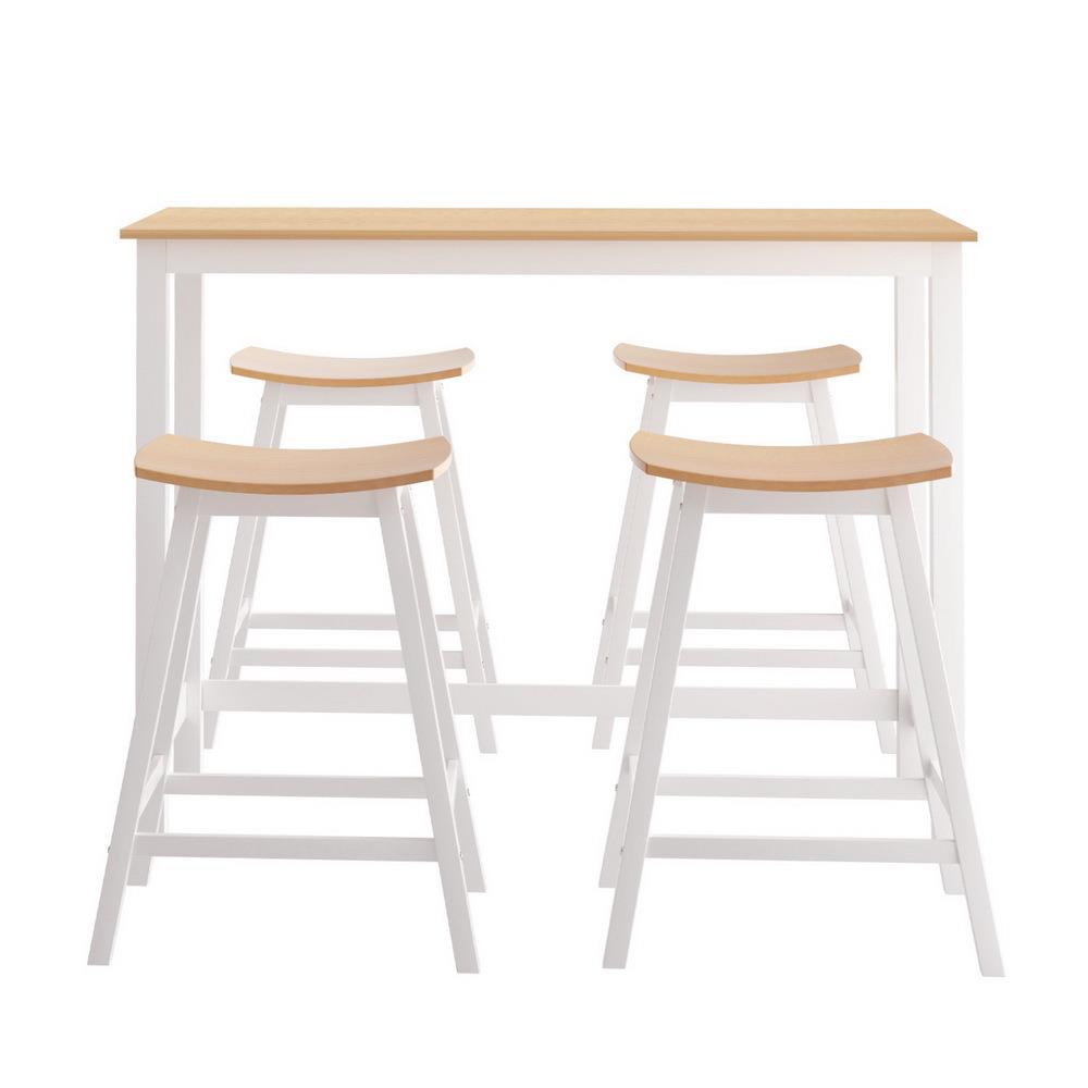 Home Bar Stools - Zestaw stołu barowego i stołków z