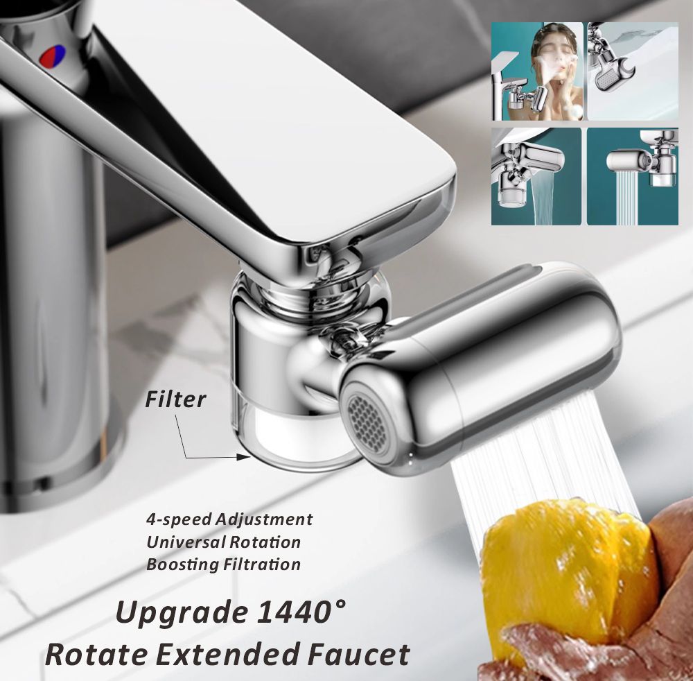 Home Bar Sink - Nowy Metal 1440 ° Uniwersalny adapter