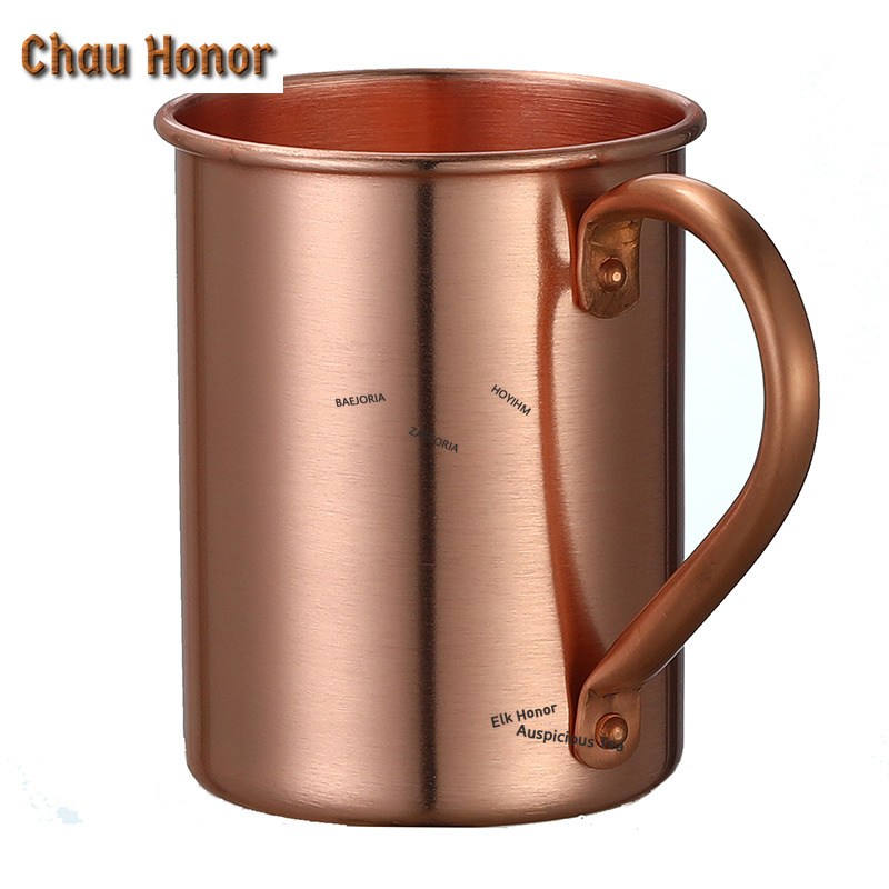 Mule Copper Mug - ZAEYORIA 400 ml 16,0 oz 100%