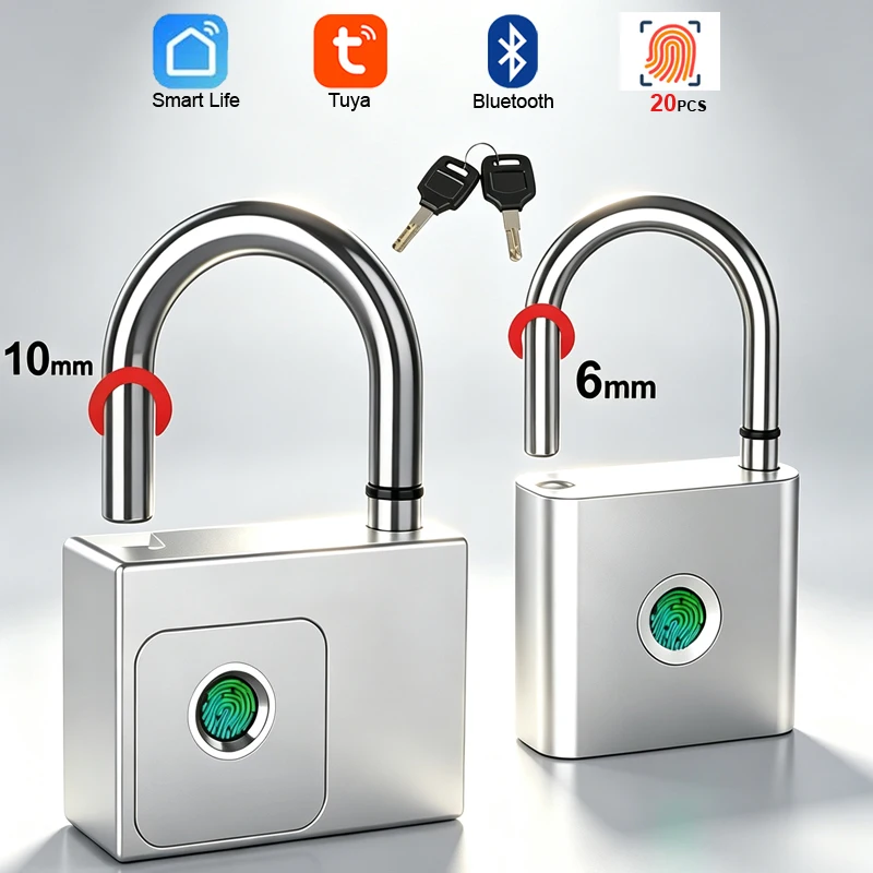 Home Bargains - Zamek na odcisk palca Bluetooth Smart