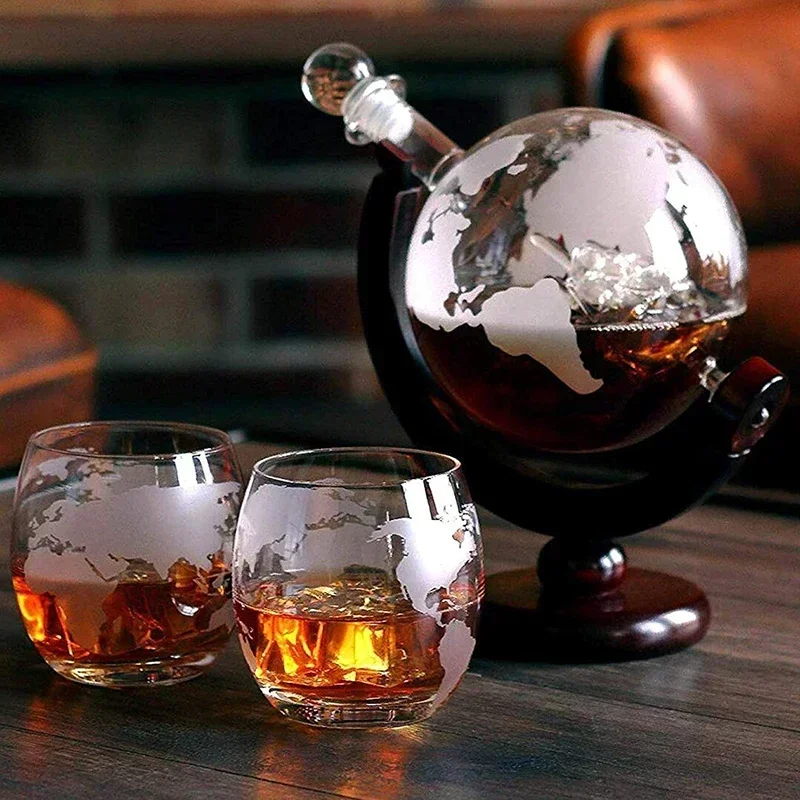 Zestaw karafki do whisky w ksz – Decanter Globe Set recenzja i cena