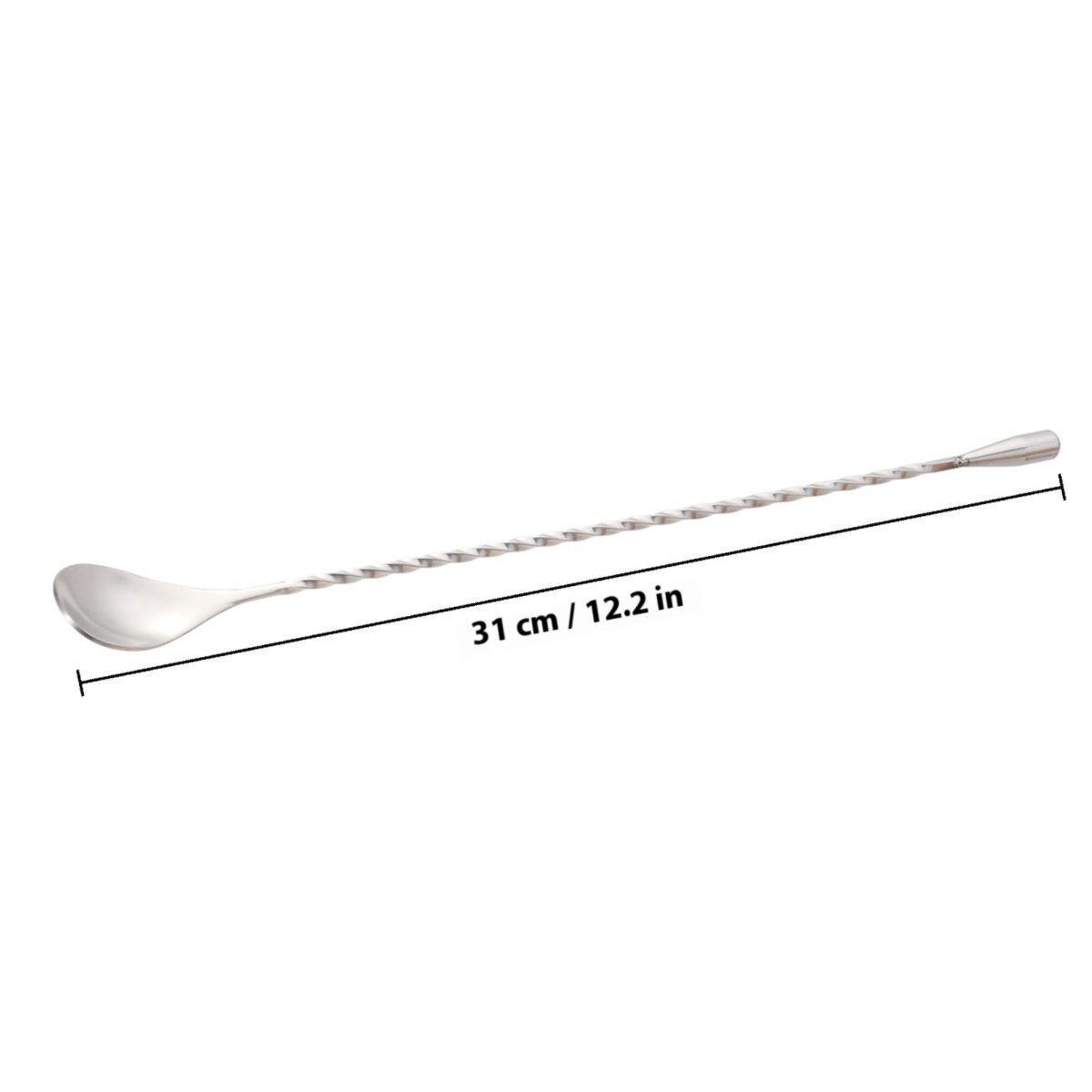 31 cm, łyżka do koktajli ze st – Bar Spoon Twisted recenzja i cena