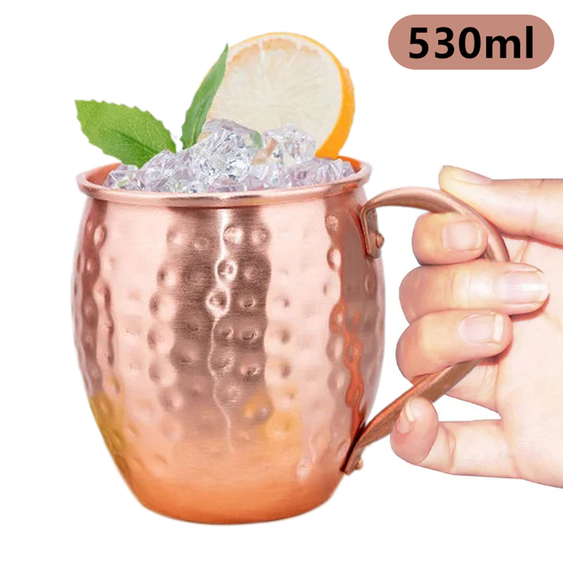【F】530ml 100% Miedziany Kubek  – Mule Copper Mug recenzja i cena
