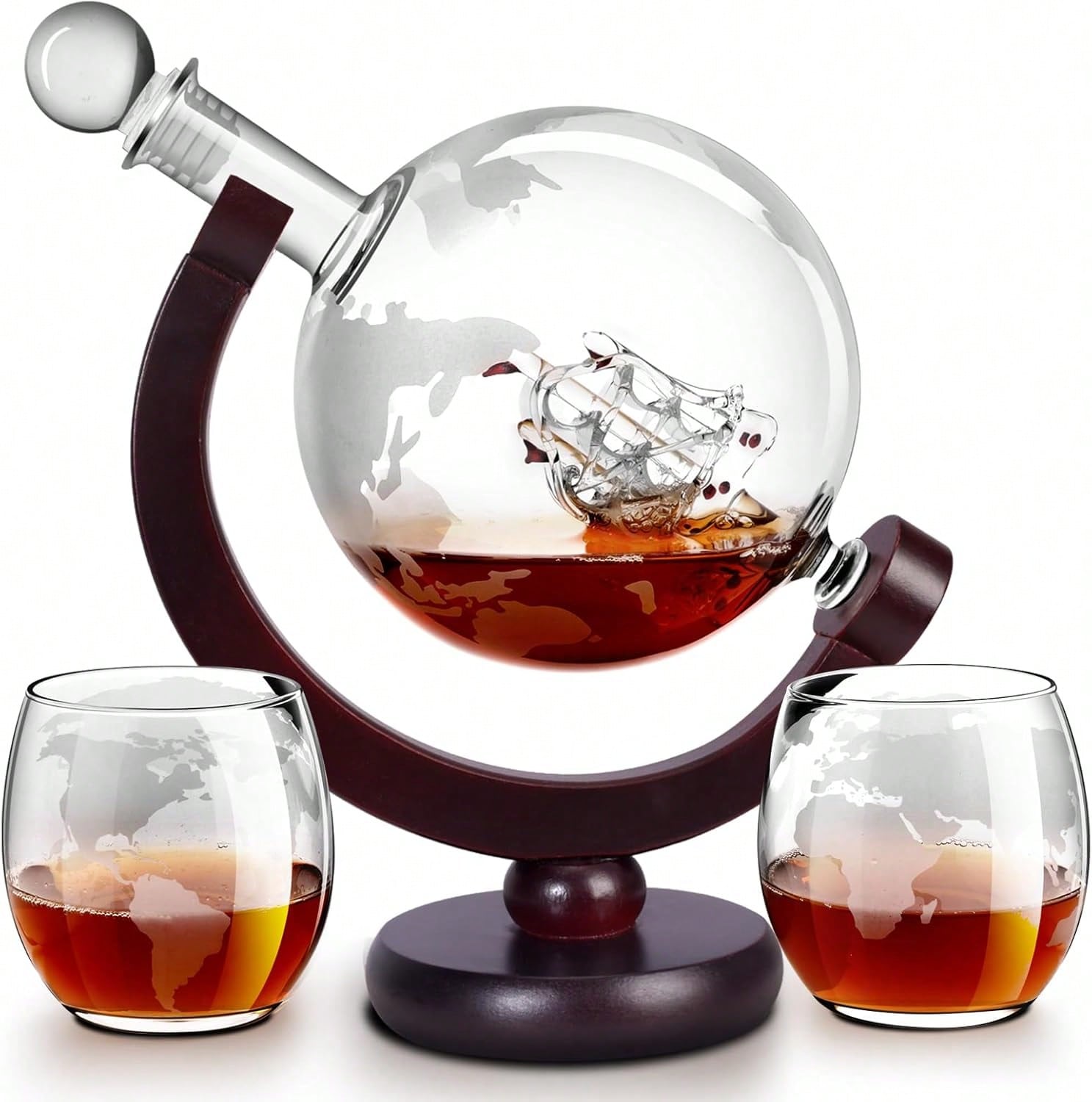 Zestaw karafki do whisky w ksz – Decanter Globe Set recenzja i cena