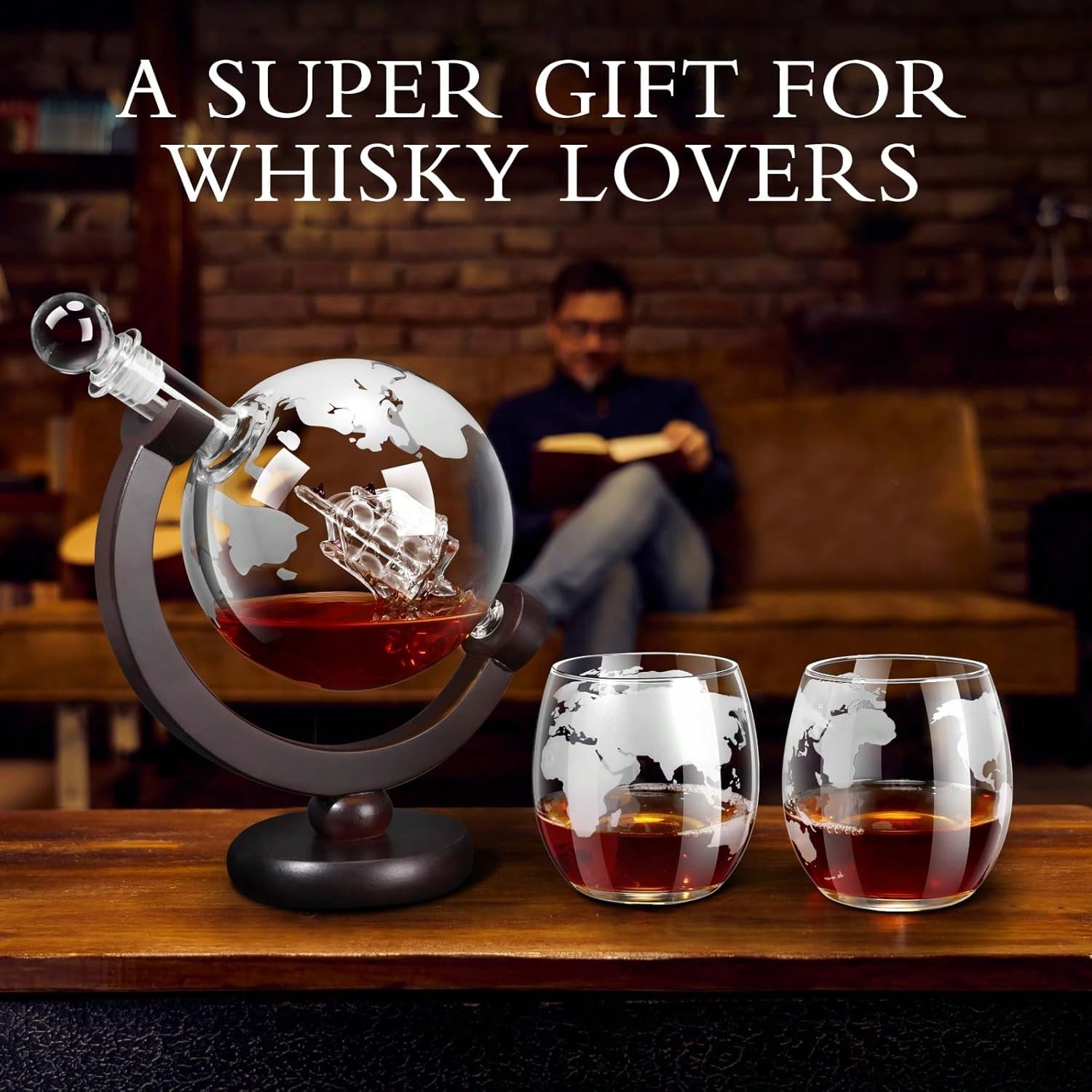 Zestaw karafki do whisky w ksz – Decanter Globe Set recenzja i cena