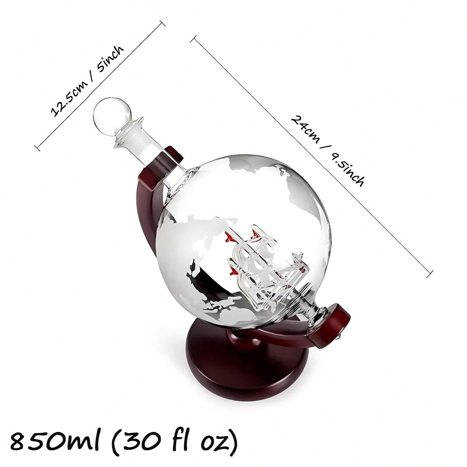 Zestaw karafki do whisky w ksz – Decanter Globe Set recenzja i cena