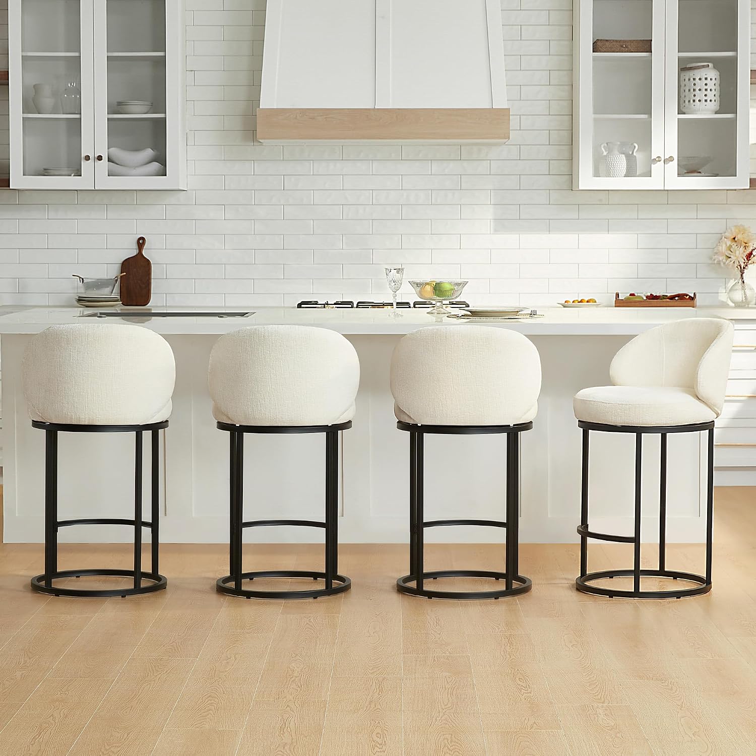 Zestaw 3 tapicerowanych stołkó – Home Bar Stools recenzja i cena