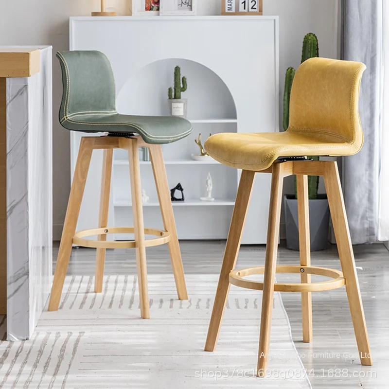 Krzesło z litego drewna o nowo – Home Bar Stools recenzja i cena