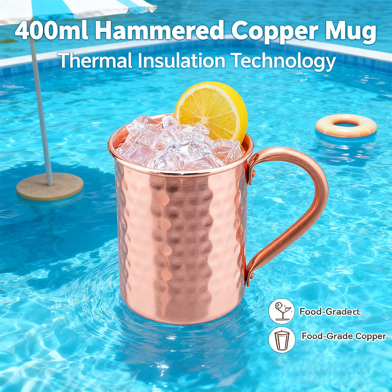 Nowe, w 100% miedziane kubki,  – Mule Copper Mug recenzja i cena