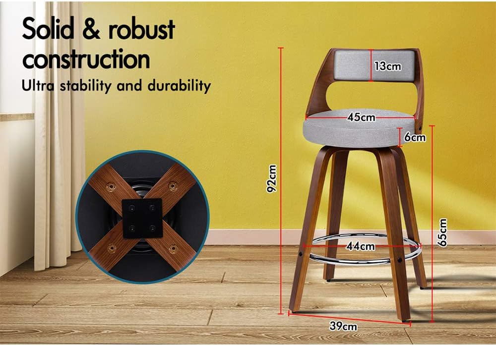 Stołki barowe z podnóżkiem i r – Home Bar Stools recenzja i cena