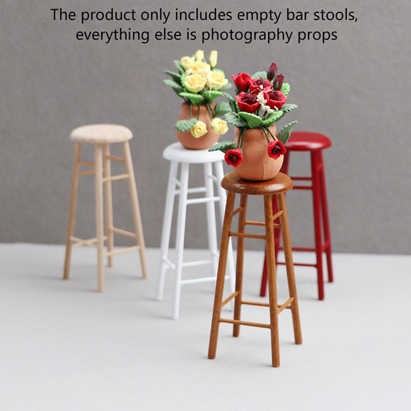 1:12 domek dla lalek miniaturo – Home Bar Stools recenzja i cena