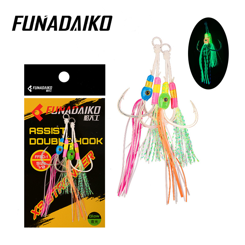 Haczyki wędkarskie Funadaiko N – Jigger Double Sided recenzja i cena
