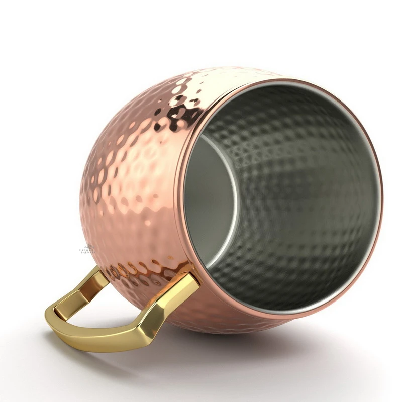 Zestaw 8 sztuk miedzianych kub – Mule Copper Mug recenzja i cena