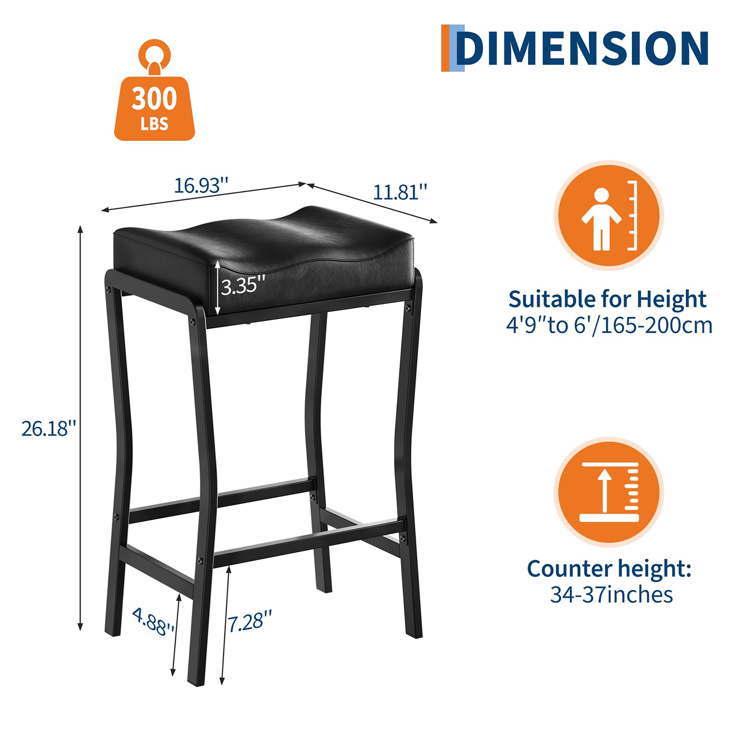 Zestaw stołków barowych o wyso – Home Bar Stools recenzja i cena