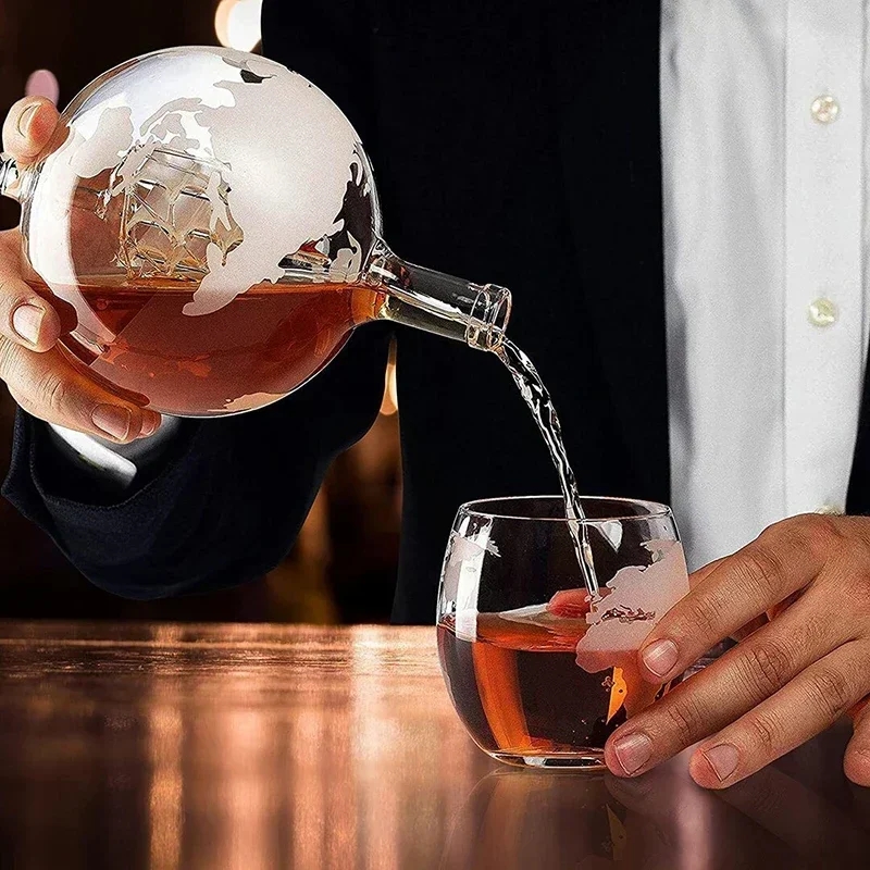 Zestaw dekantera kreatywnego w – Decanter Globe Set recenzja i cena