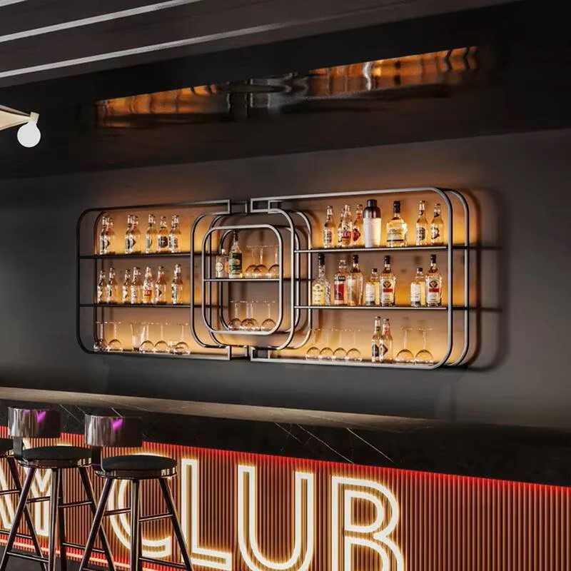 Prosty, kute żelazny regał na  – Home Bar And Counter recenzja i cena