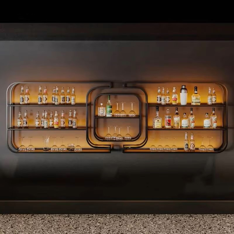 Prosty, kute żelazny regał na  – Home Bar And Counter recenzja i cena